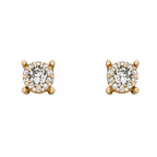 Elements Gold Birthstone Stud Earrings