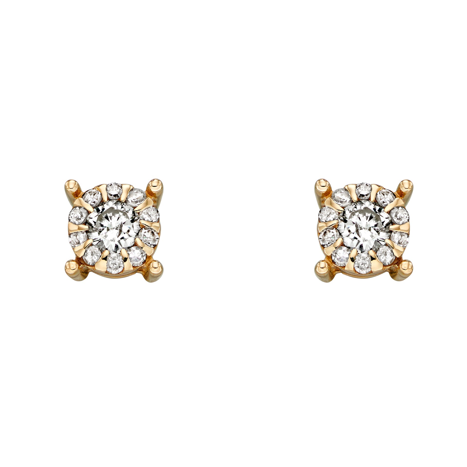 Elements Gold Birthstone Stud Earrings