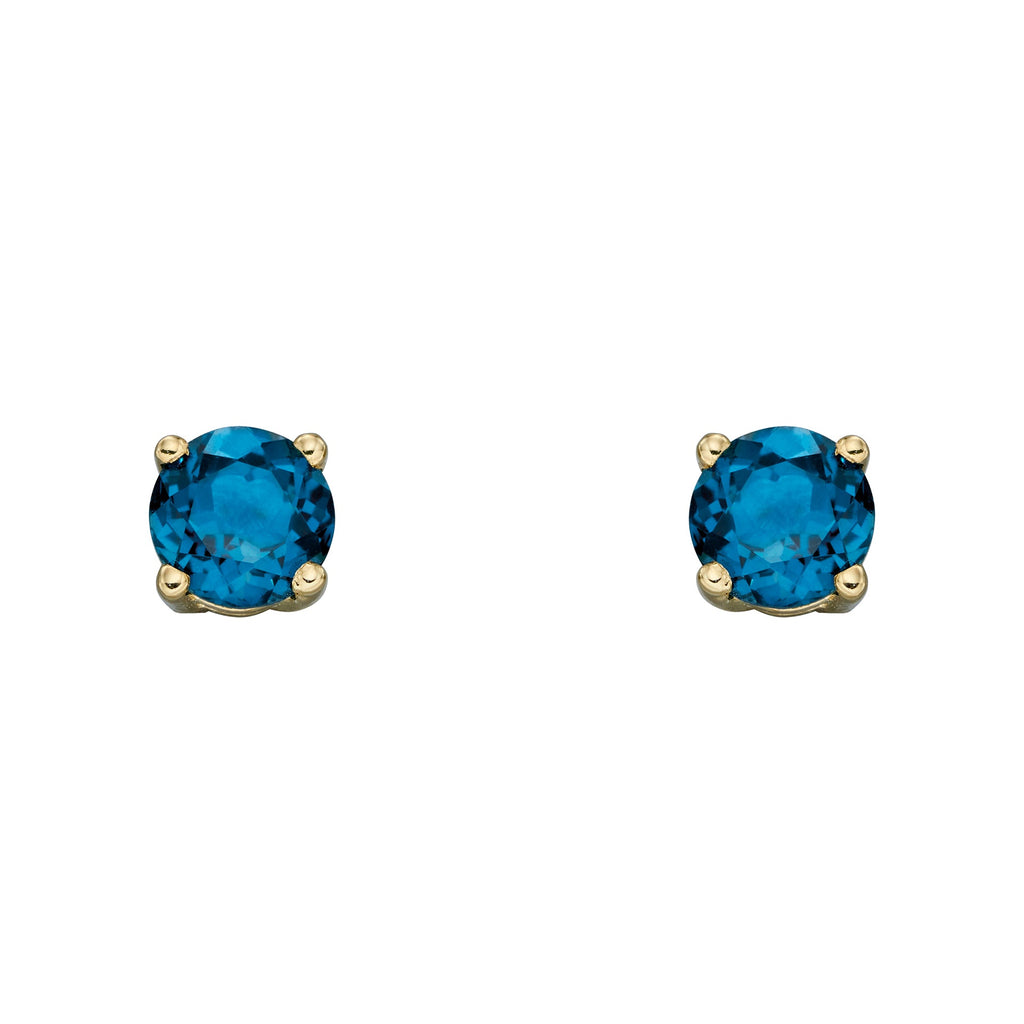 Elements Gold Birthstone Stud Earrings