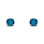 Elements Gold Birthstone Stud Earrings