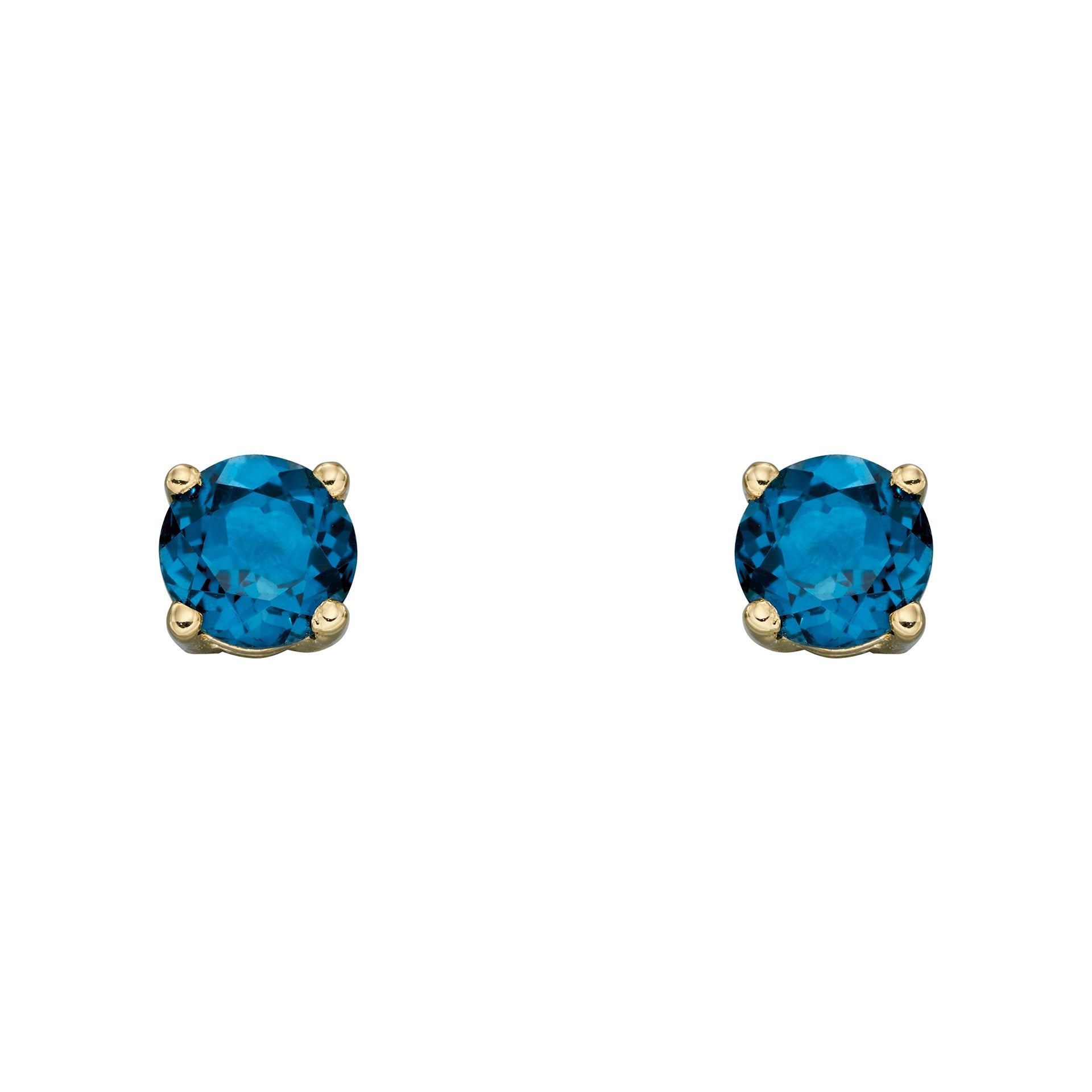 Elements Gold Birthstone Stud Earrings