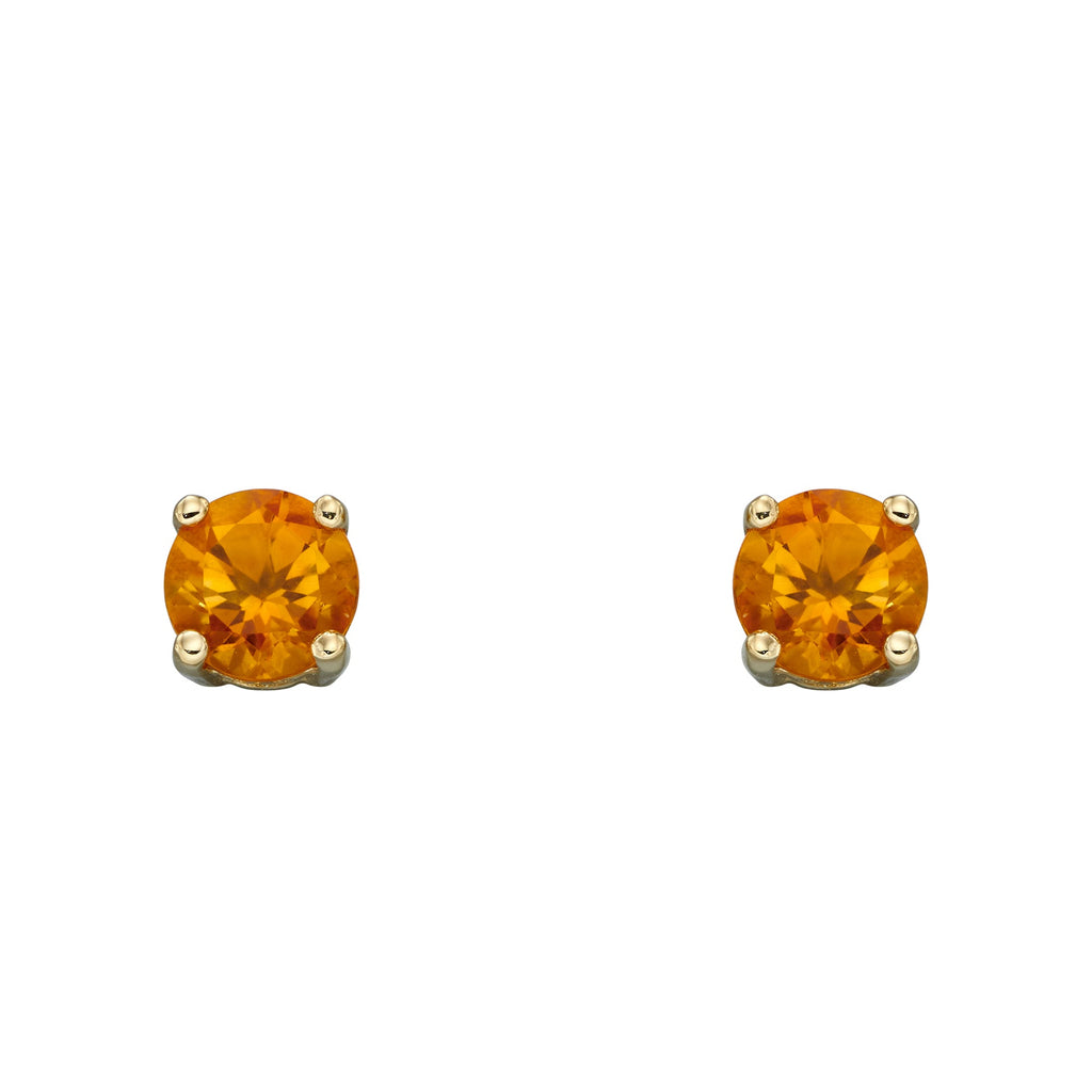 Elements Gold Birthstone Stud Earrings