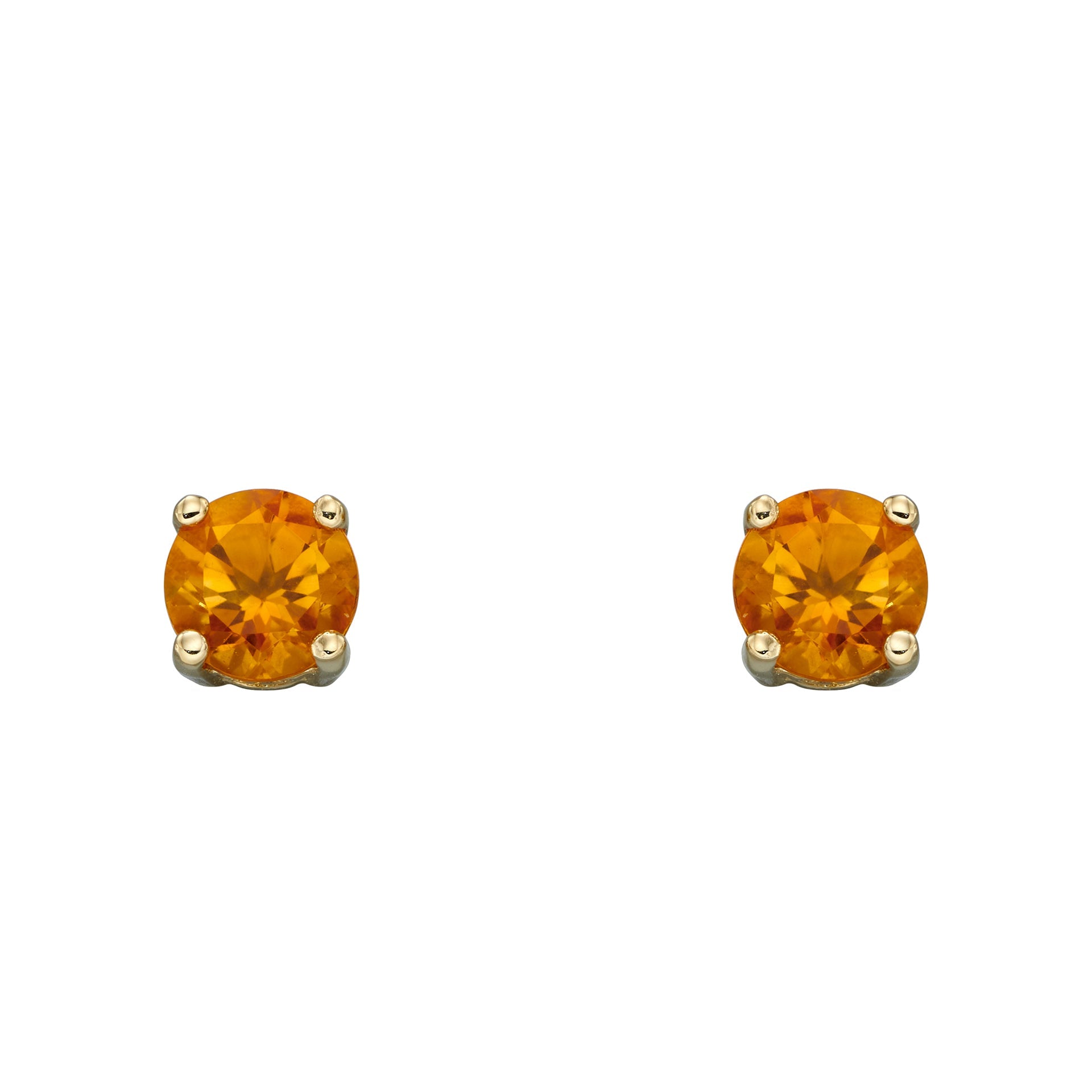 Elements Gold Birthstone Stud Earrings