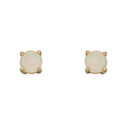 Elements Gold Birthstone Stud Earrings
