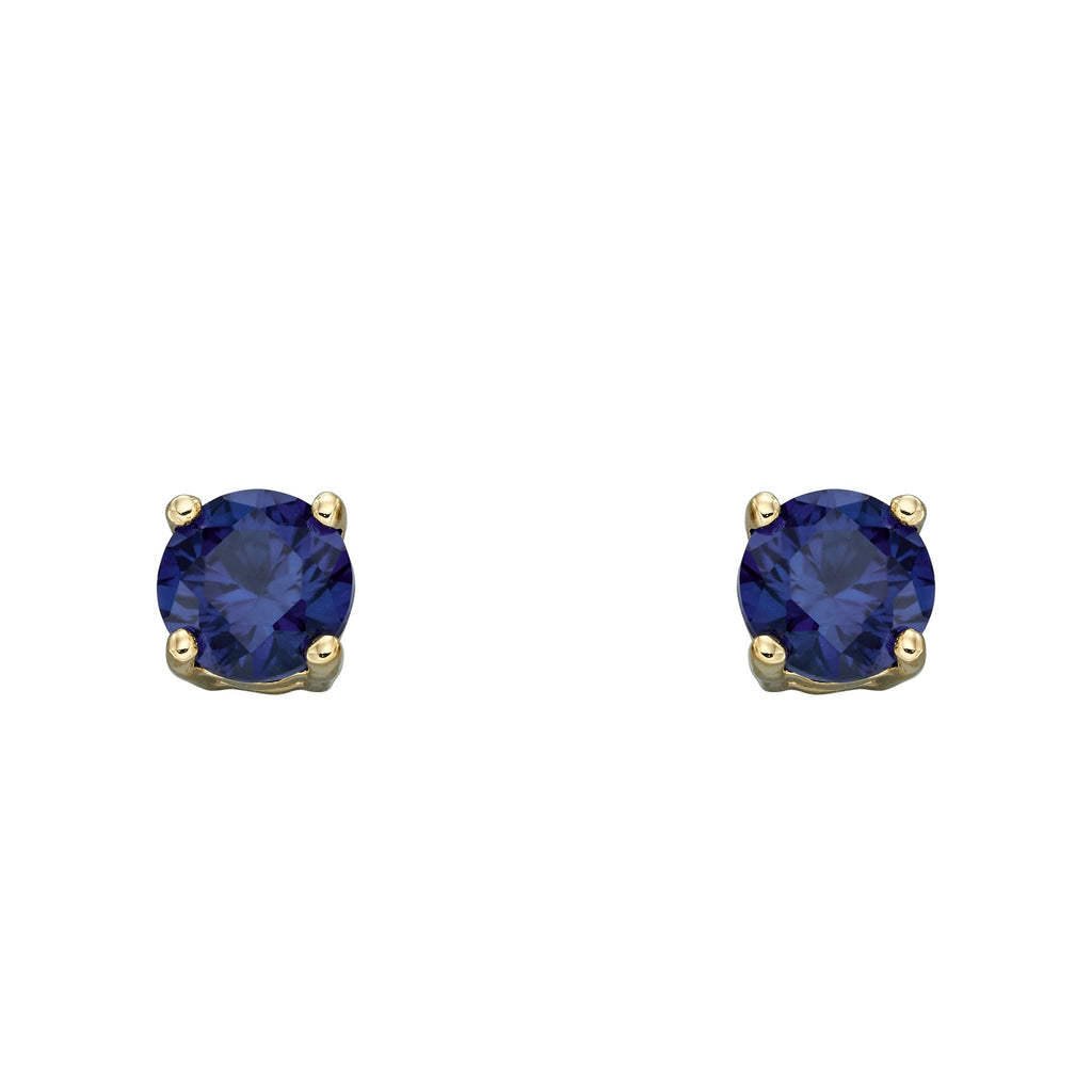 Elements Gold Birthstone Stud Earrings