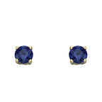 Elements Gold Birthstone Stud Earrings