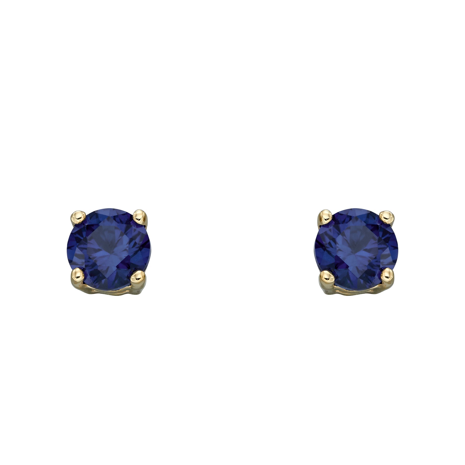 Elements Gold Birthstone Stud Earrings