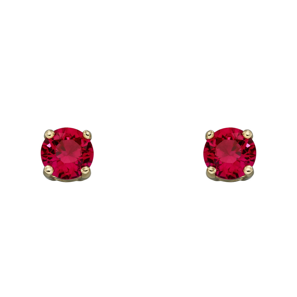 Elements Gold Birthstone Stud Earrings
