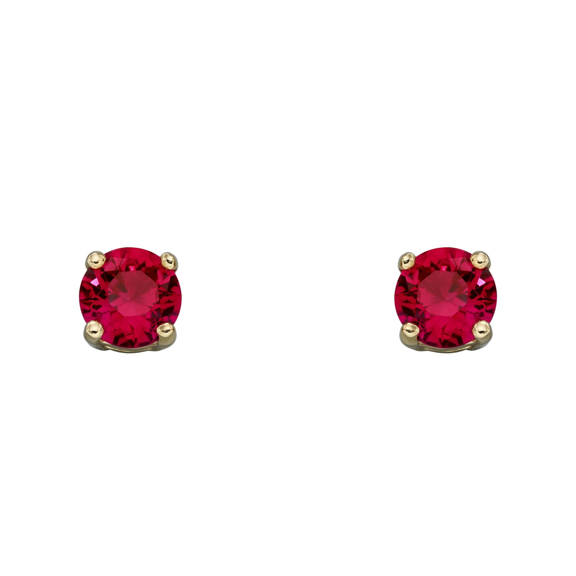 Elements Gold Birthstone Stud Earrings