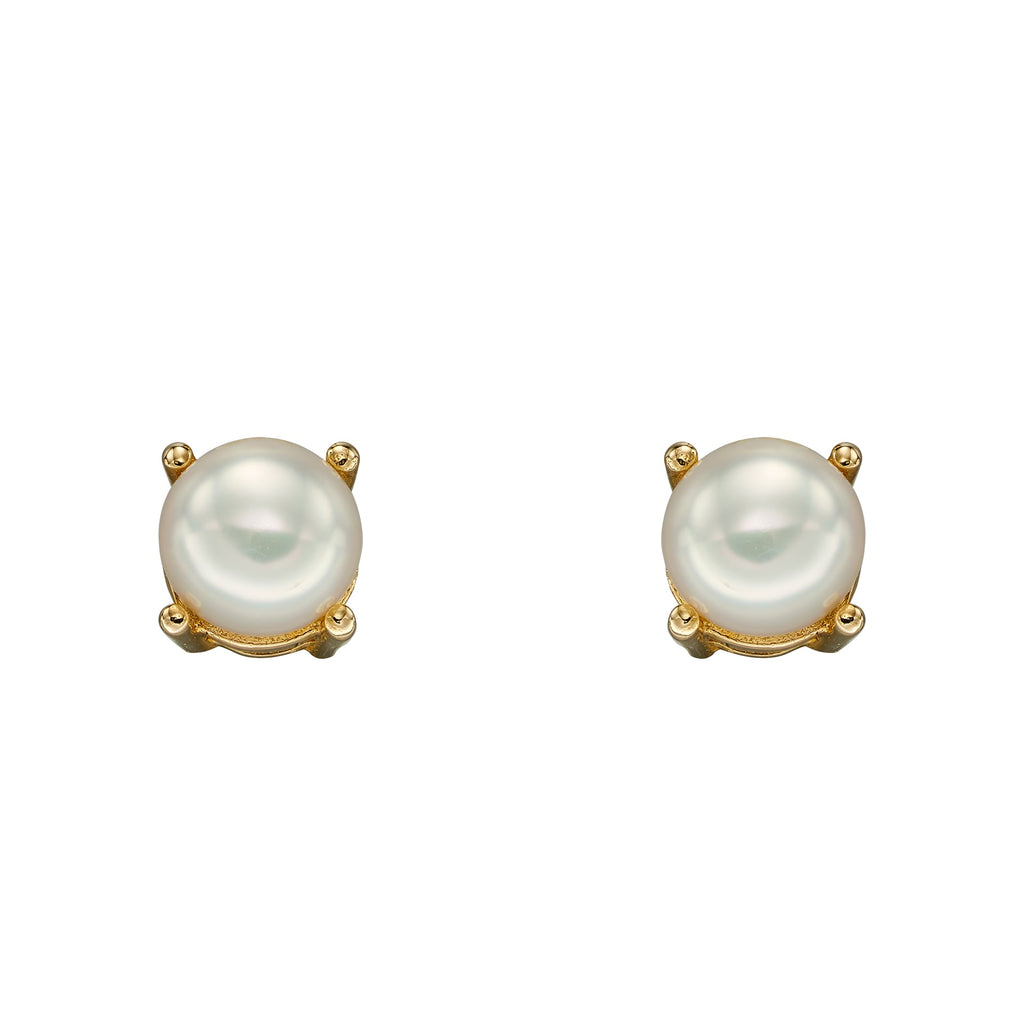 Elements Gold Birthstone Stud Earrings