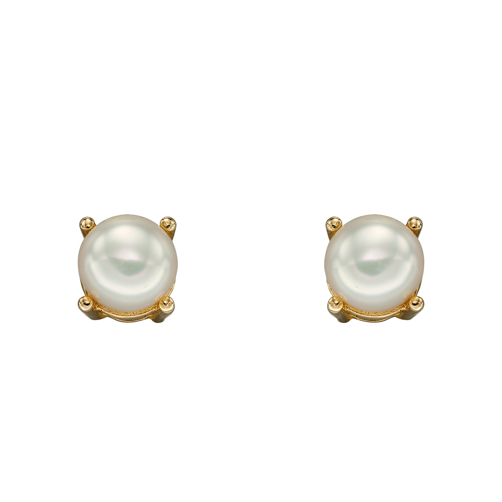 Elements Gold Birthstone Stud Earrings