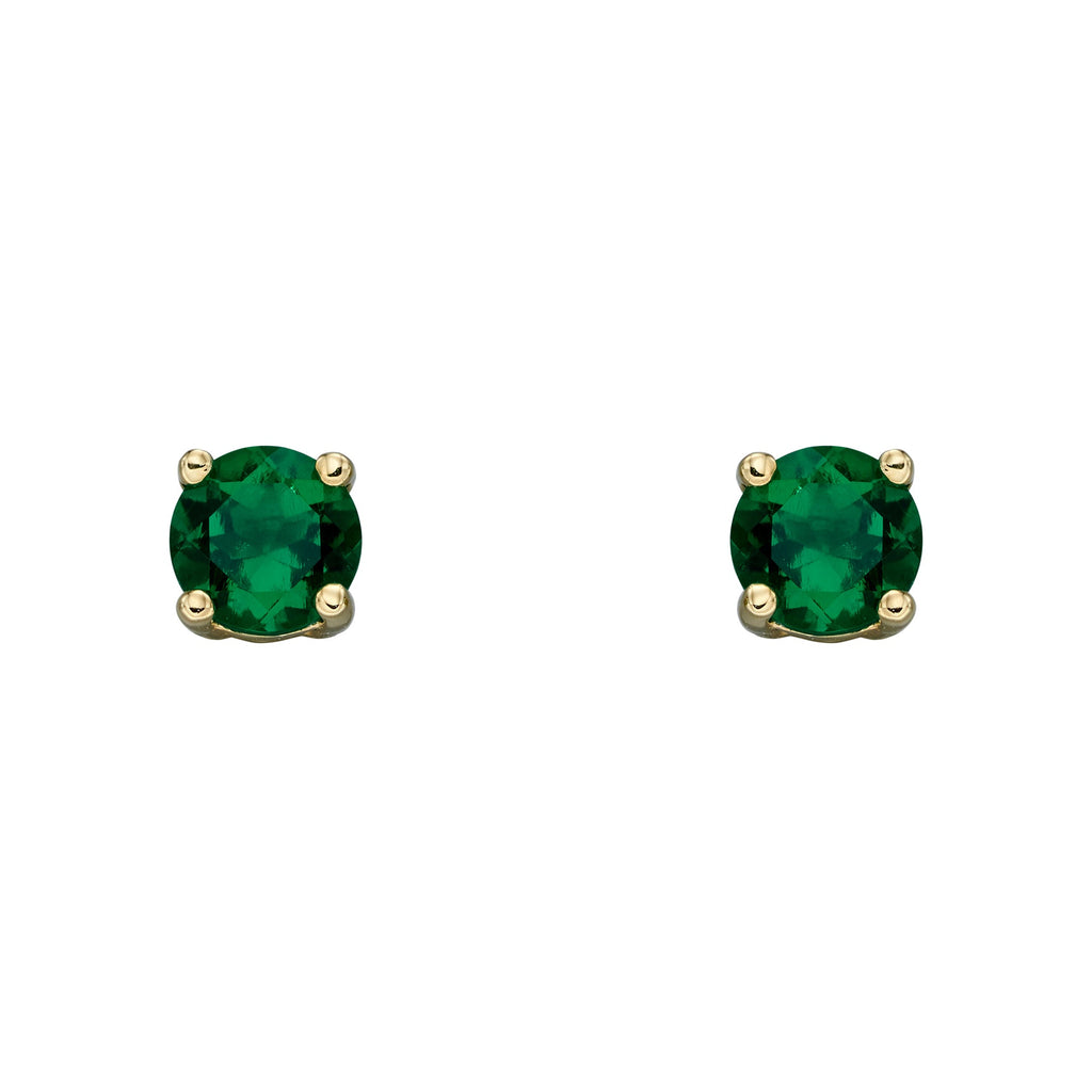 Elements Gold Birthstone Stud Earrings