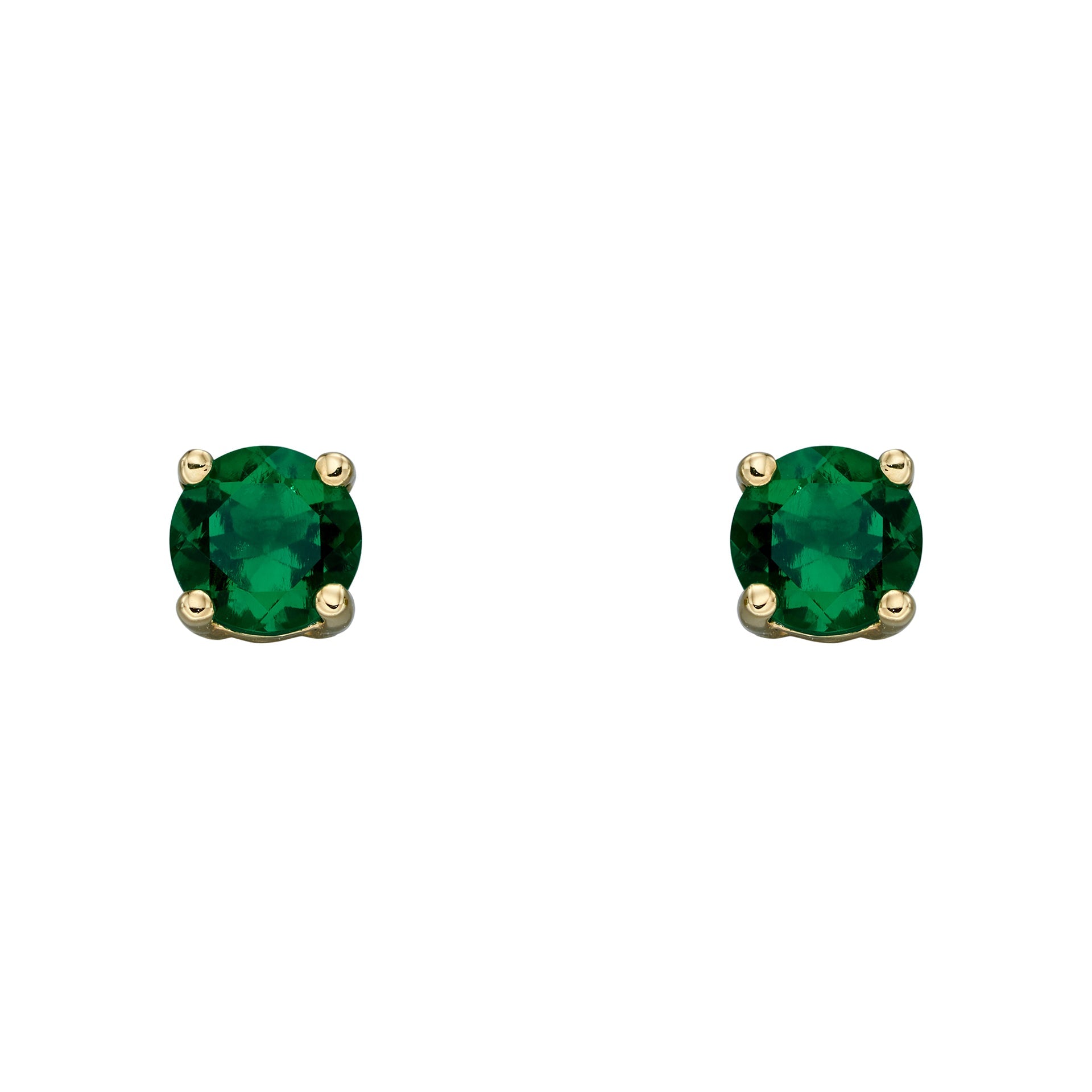 Elements Gold Birthstone Stud Earrings