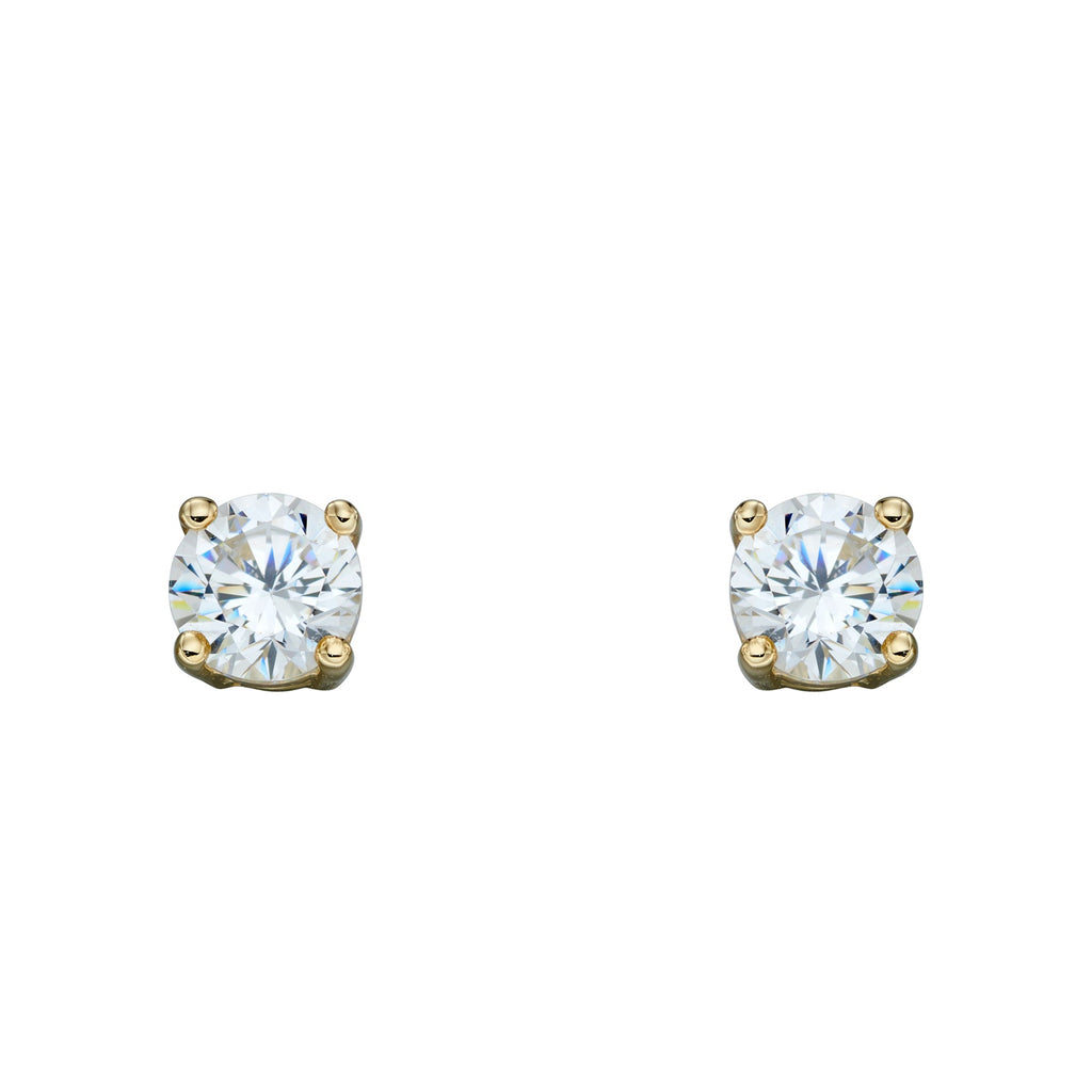Elements Gold Birthstone Stud Earrings