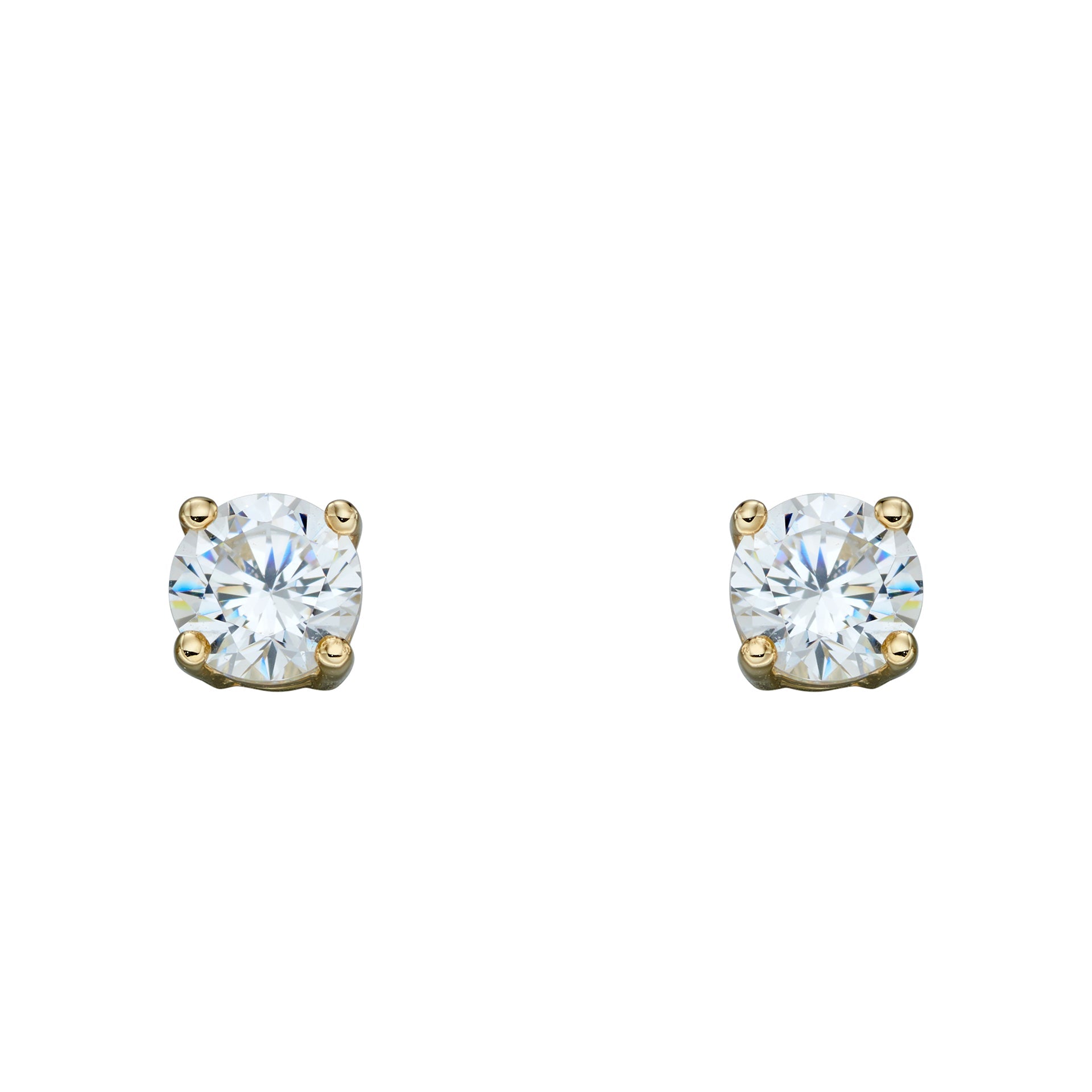 Elements Gold Birthstone Stud Earrings