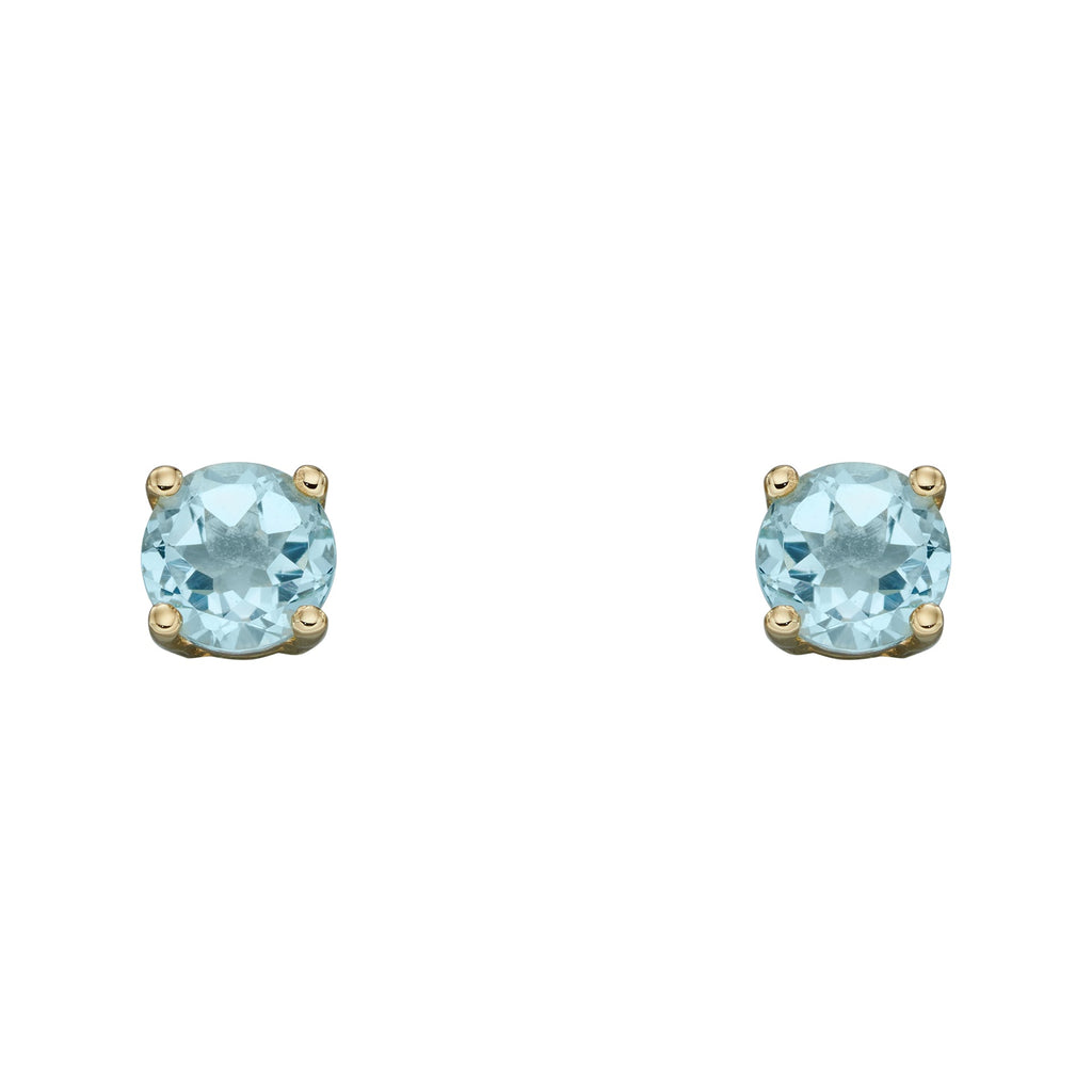 Elements Gold Birthstone Stud Earrings