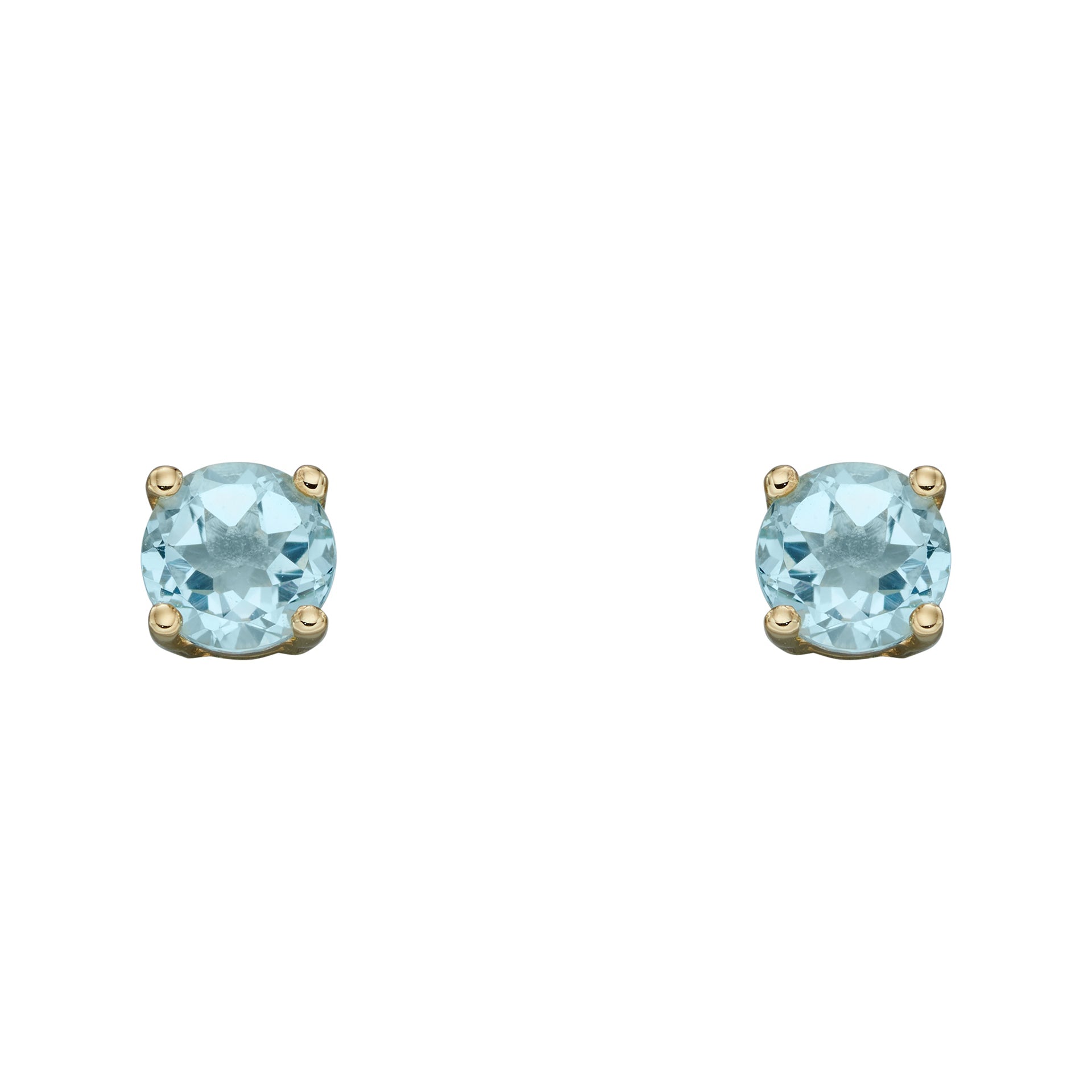 Elements Gold Birthstone Stud Earrings