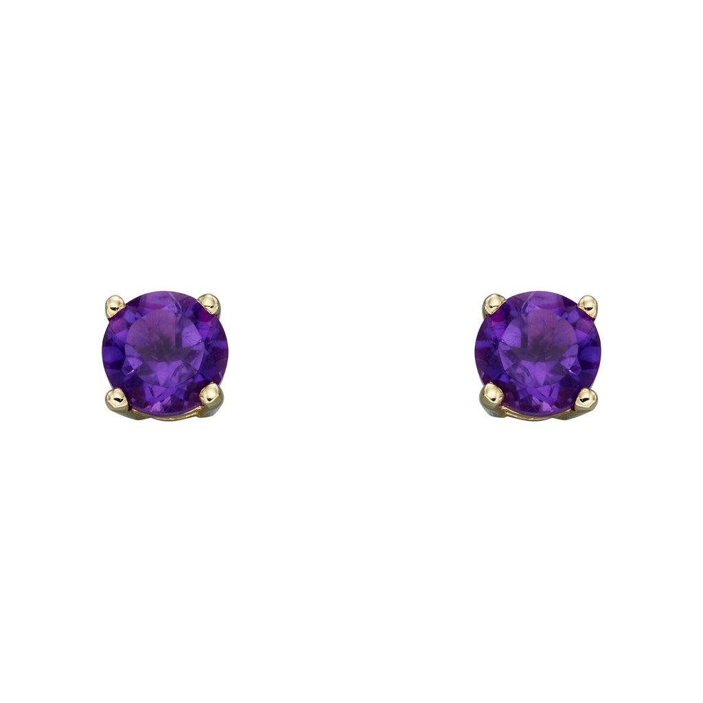 Elements Gold Birthstone Stud Earrings