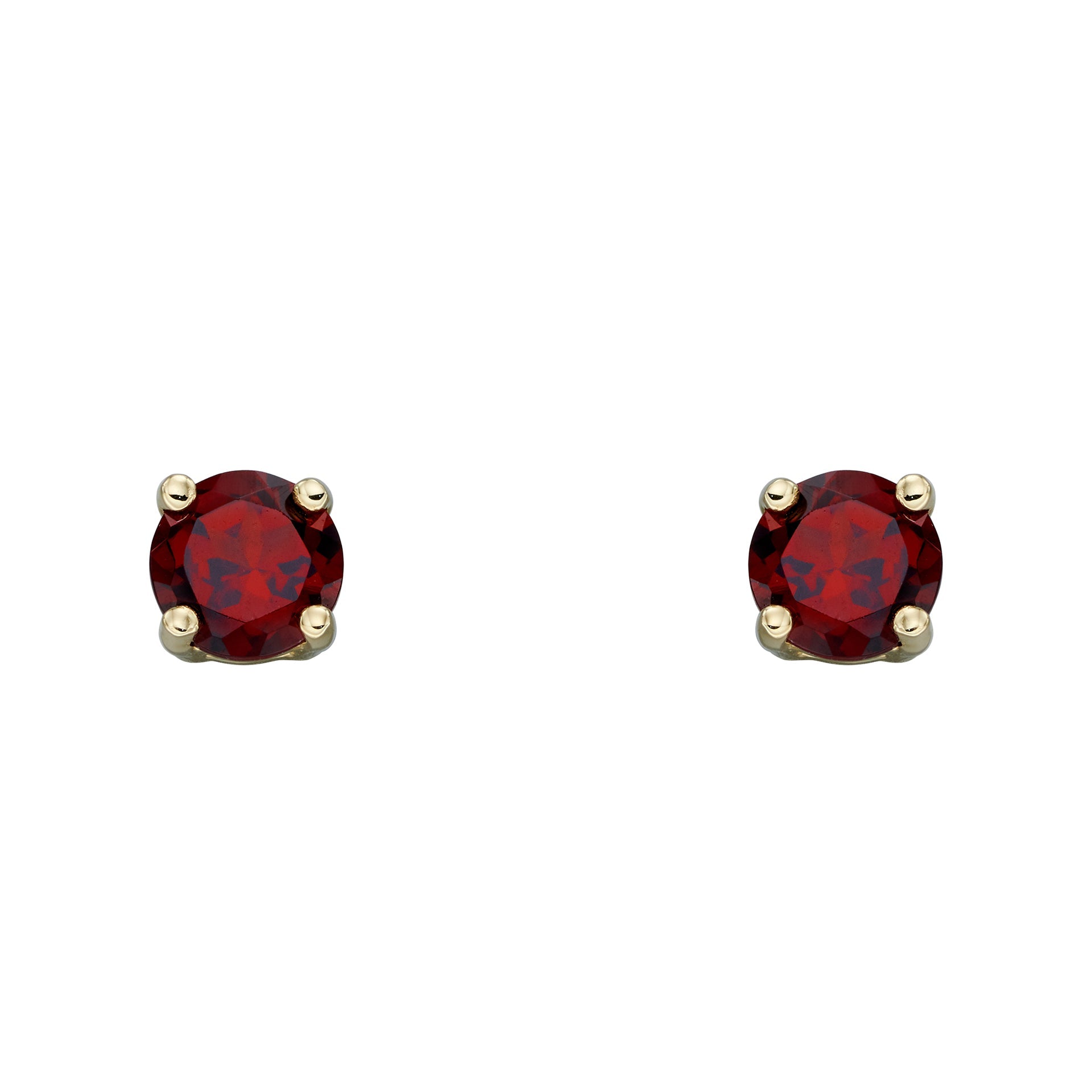 Elements Gold Birthstone Stud Earrings