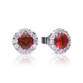 Diamonfire Colour Zirconia Stud Earrings