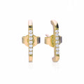 Diamonfire Bar Stud Earrings