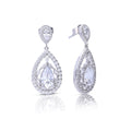 Diamonfire Ornate Teardrop Earrings