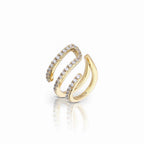 Diamonfire Pave Set Ear Cuff
