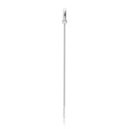 Diamonfire Single Plain Hoop Earring with Chain Drop