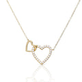 Diamonfire Interlinked Heart Necklace