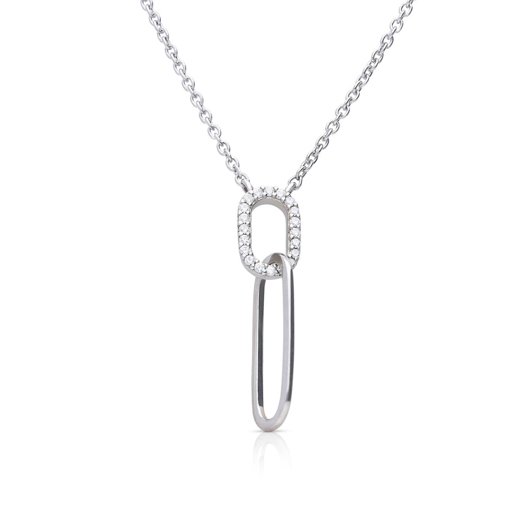 Diamonfire Double Loop Necklace