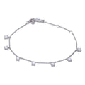 Diamonfire Claw Set Zirconia Station Bracelet