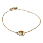 Diamonfire Interlinking Rings Bracelet