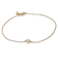 Diamonfire Bezel Set Ball Chain Bracelet
