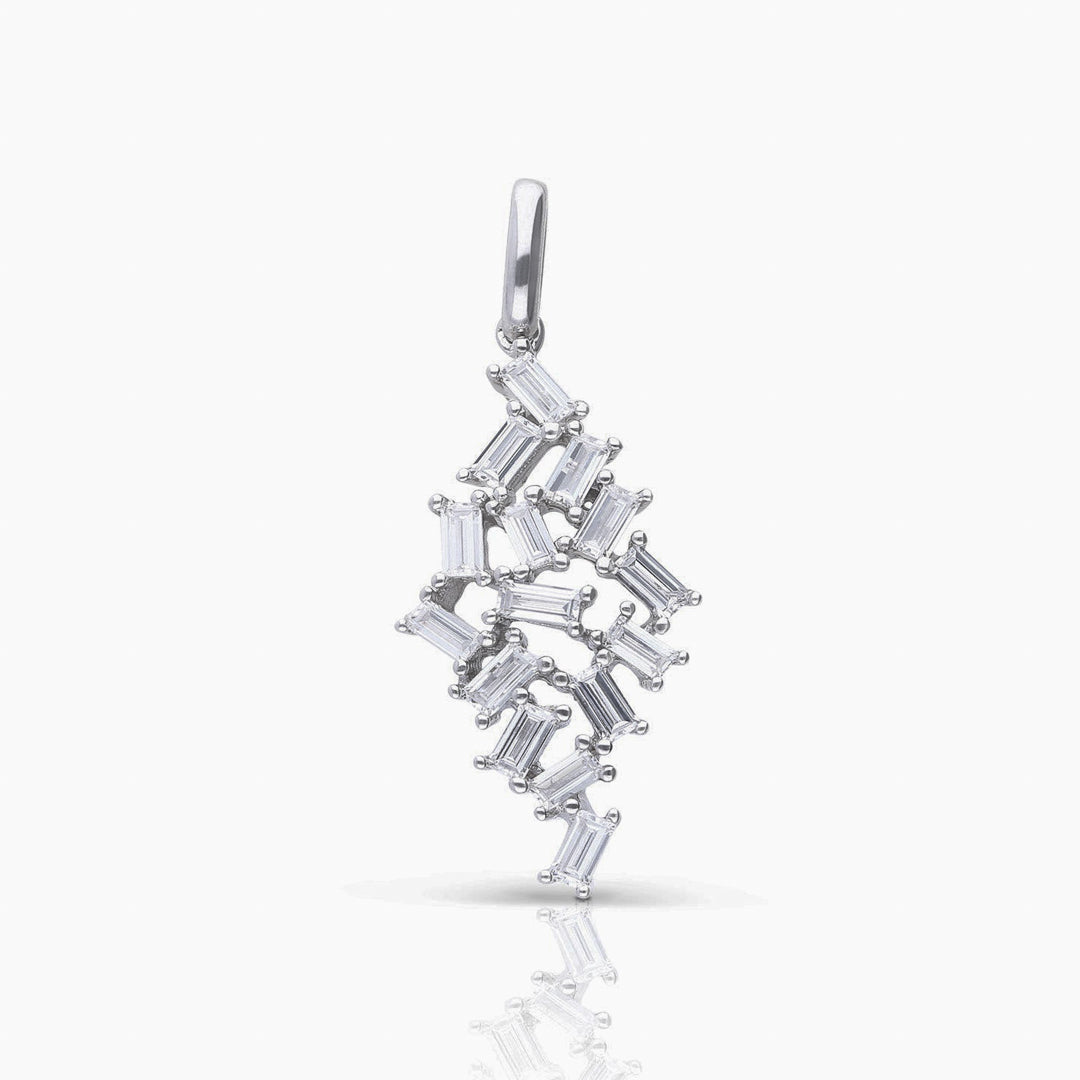 Diamonfire Baguette Scatter Pendant