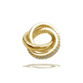 Diamonfire Triple Loop Pendant