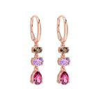 Elements Gold Semi-Precious French Hook Earrings