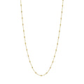 Elements Gold Diamond Cut Station Necklace