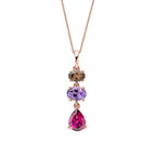 Elements Gold Semi-Precious Drop Pendant