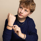 Fred Bennett Smaller Fit Lava Bead Bracelet