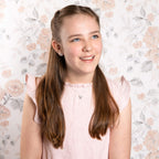 Laura Ashley Silver Kids Milda Bow Necklace