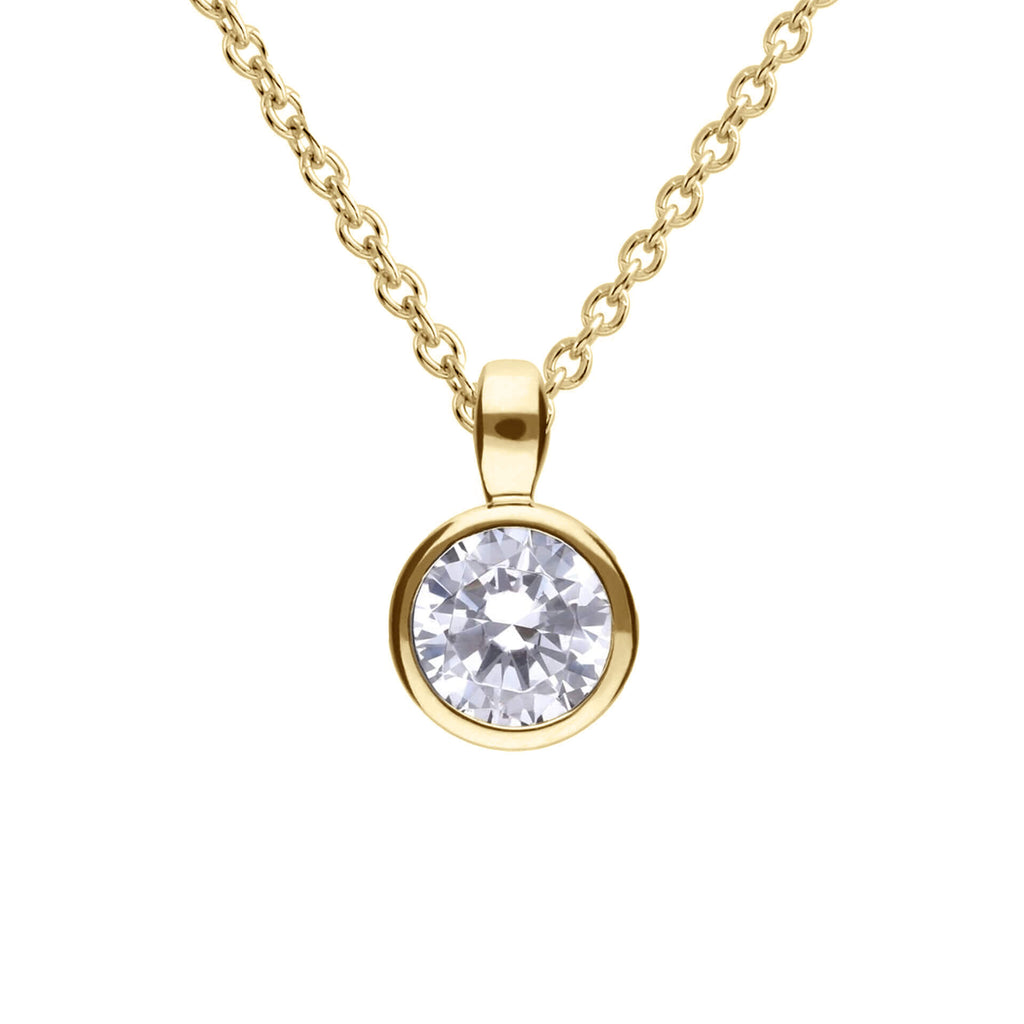 Diamonfire Bezel Set Carat Pendant
