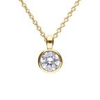 Diamonfire Bezel Set Carat Pendant