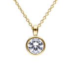 Diamonfire Bezel Set Carat Pendant