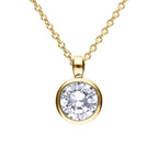 Diamonfire Bezel Set Carat Pendant