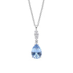 Diamonfire Teardrop and Marquise Drop Pendant