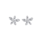 Laura Ashley Fashion Tumbling Floral Stud Earrings