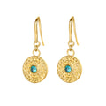 Laura Ashley Fashion Leaf Border Earrings
