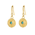 Laura Ashley Fashion Leaf Border Earrings
