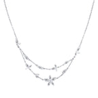 Laura Ashley Fashion Tumbling Floral Necklace