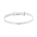 D For Diamond Twinkle Little Star Expanding Bangle with Diamond